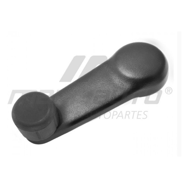 Manija de elevar ns tiida 07-17, versa, march 12-19, np300, frontier 16-19 perilla negra plastico negra tw