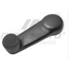 Manija de elevar ns tiida 07-17, versa, march 12-19, np300, frontier 16-19 perilla negra plastico negra tw