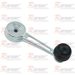 Manija elevar fd pu 76-86 bronco 80-86 perilla negra zinc cromada