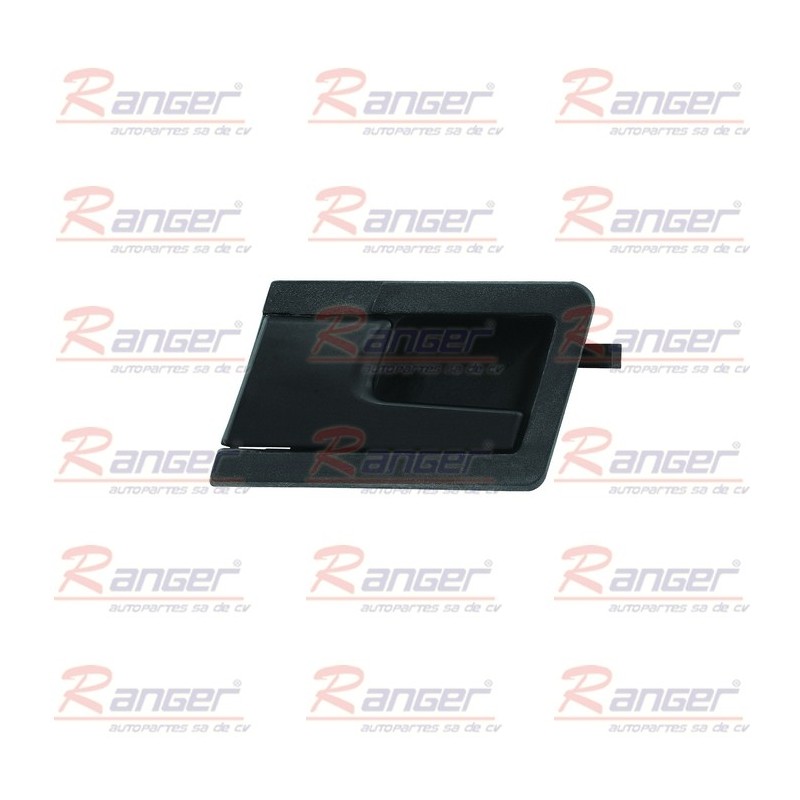 Manija interior vw eurovan 92-030 delantero izquierda negra