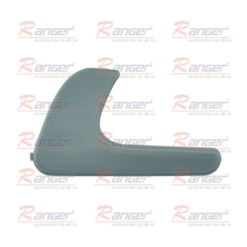 Manija interior vw pointer 00-06 zinc gris delantero/trasero izquierdo